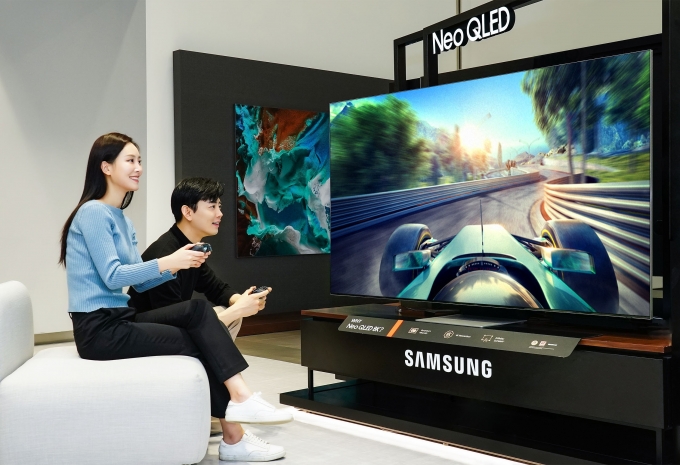 삼성전자는 네오 QLED를 비롯해 2021년 QLED TV 신제품 전 라인업에 걸쳐 게임 관련 기능을 크게 강화했다. [사진=삼성전자]