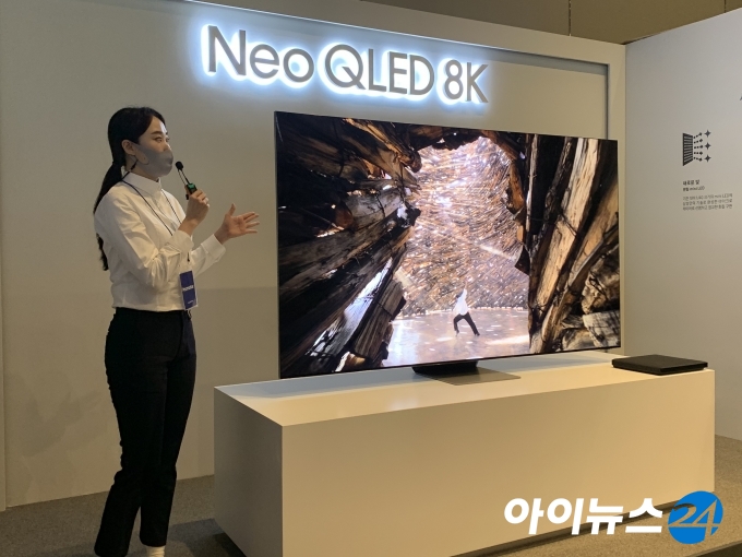 삼성전자는 3일 서울 서초동 삼성 딜라이트에서 미디어 대상 TV 신제품 체험 행사를 열었다. [사진=서민지 기자]