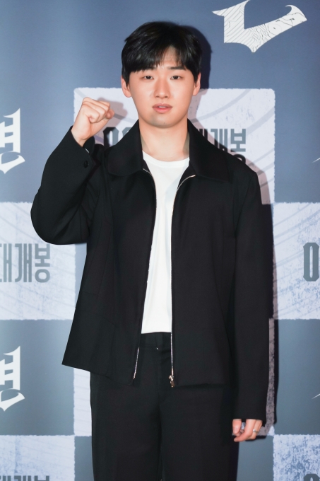 배우 이다윗이 16일 영화 '최면' 언론배급시사회에 참석했다.  [사진=스마일이엔티]