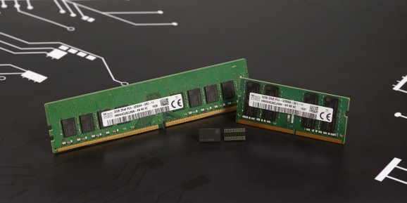 SK하이닉스가 개발한 3세대 10나노급(1z) DDR4 D램 [SK하이닉스]