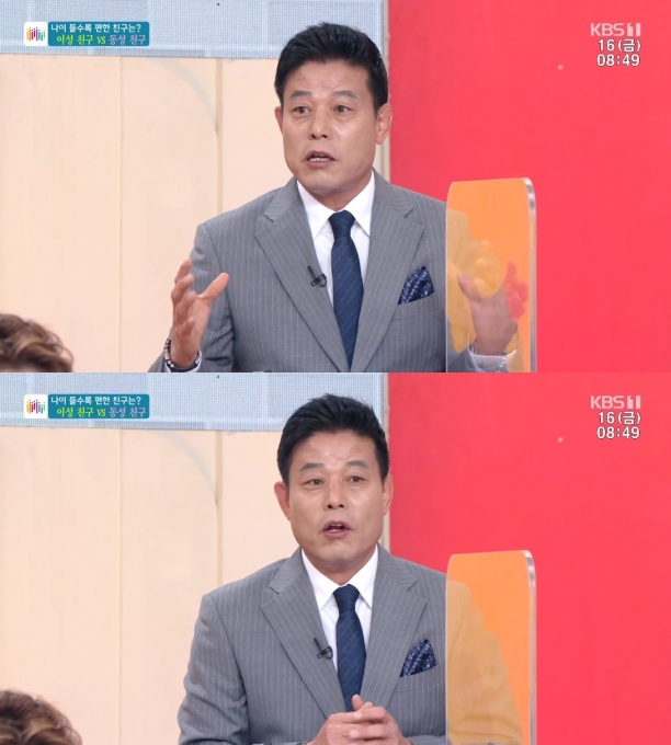 KBS 1TV '아침마당'에서 김재엽이 이만기의 소문이 잘못 나 있다고 밝혔다.  [사진=KBS 1TV ]