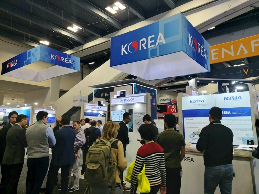 KISIA가 지난해 RSA 콘퍼런스에 마련한 한국 공동관의 모습. [사진=KISA]