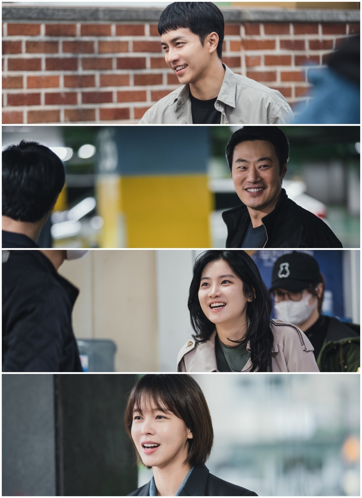 이승기, 이희준, 박주현, 경수진이 드라마 '마우스'를 떠나보냈다.  [사진=tvN]