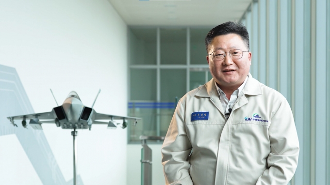 다쏘시스템 3D익스피리언스 컨퍼런스에서 발표하는 한국항공우주산업(KAI) 유경열 CIO [사진=다쏘시스템코리아]