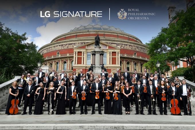 LG전자는 최근 영국의 로열 필하모닉 오케스트라(RPO)의 공식 파트너로 선정됐다고 20일 밝혔다. [사진=LG전자]