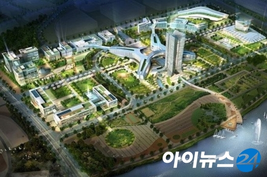 인천경제자유구역청이 제시한 인천청라의료복합타운 조감도 