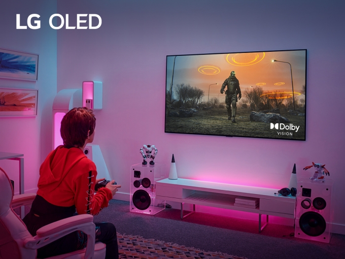 LG전자는 최근 소프트웨어 업데이트를 통해 2021년형 올레드 TV 주요 제품(모델명 G1, C1)에서 4K·120Hz 돌비비전 게이밍 기능 지원을 시작했다고 29일 밝혔다. [사진=LG전자]