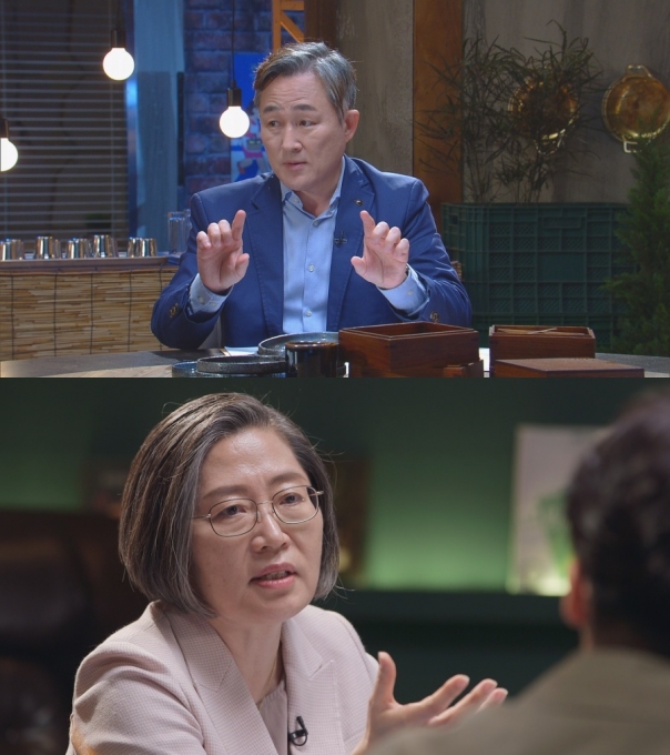 '표리부동' 표창원과 이수정. [사진=KBS]