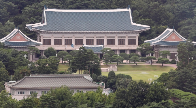 서울 종로에서 바라본 청와대 모습. [사진=뉴시스]