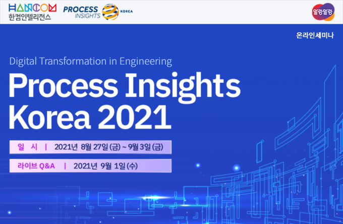 프로세스 인사이츠 코리아(Process Insights Korea) 2021 [사진=한컴인텔리전스]