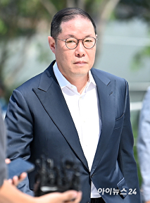 '보험성 투자' 의혹 조현상 HS효성 부회장, 김건희 특검 출석