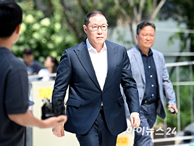 '집사게이트 투자' 조현상 HS효성 부회장 김건희 특검 출석