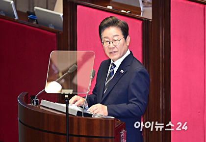 첫 시정연설하는 이재명 대통령