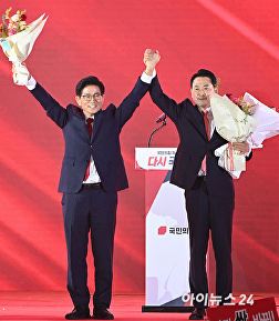 김문수-장동혁, 당 대표 결선 진출