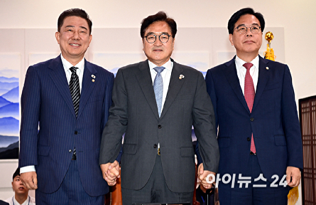 우원식 국회의장 주재 여야 원내대표 회동