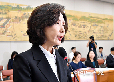 모두발언하는 이진숙 교육부 장관 후보자