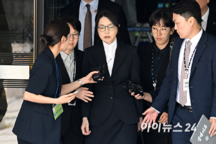 영장실질심사 마친 김건희