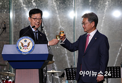 [아이포토] 미국 독립기념일 행사