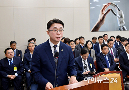 예산안 관련 제안설명하는 류제명 과기정통부 제2차관