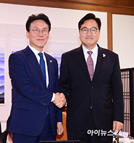 김민석 국무총리, 우원식 국회의장 예방
