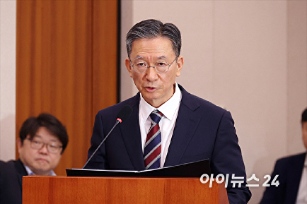 모두발언하는 정성호 법무부 장관 후보자